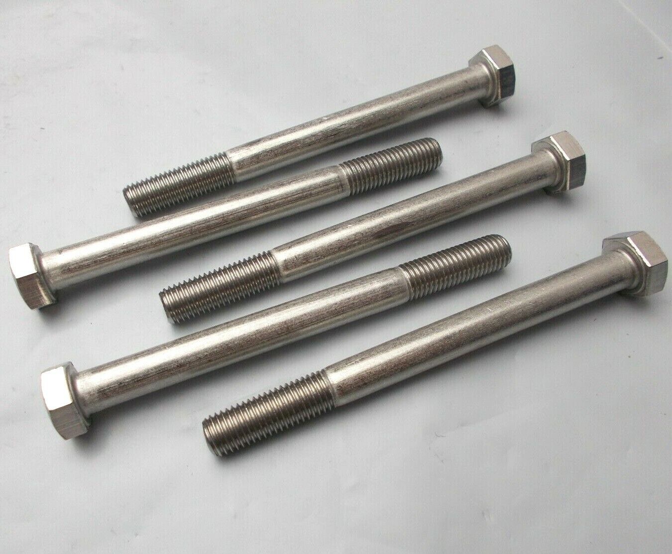 Hex Head Bolt 5/16"- 24 NF x 3-1/2" Long "5Bolts" Stainless Steel 5/16-24x3-1/2