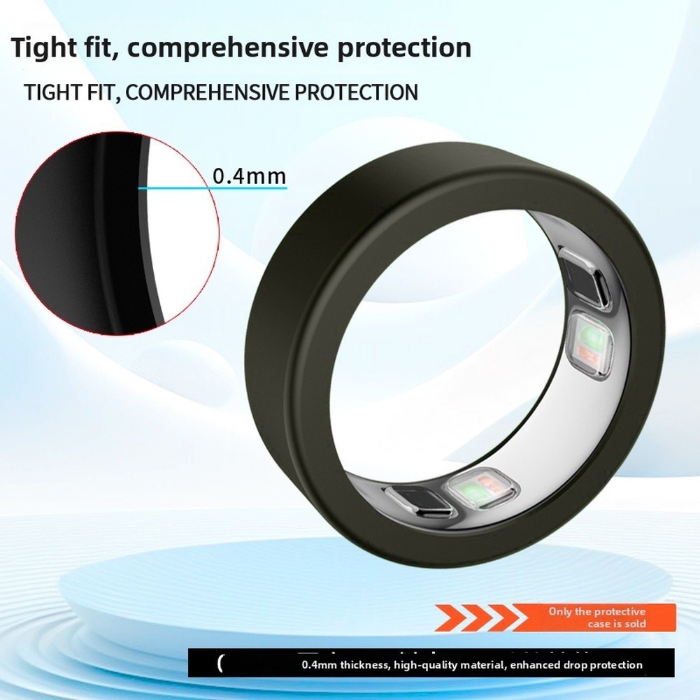 Silicone Protective Sleeve for Oura Ring 5 - Lightweight Daily Activity Ready