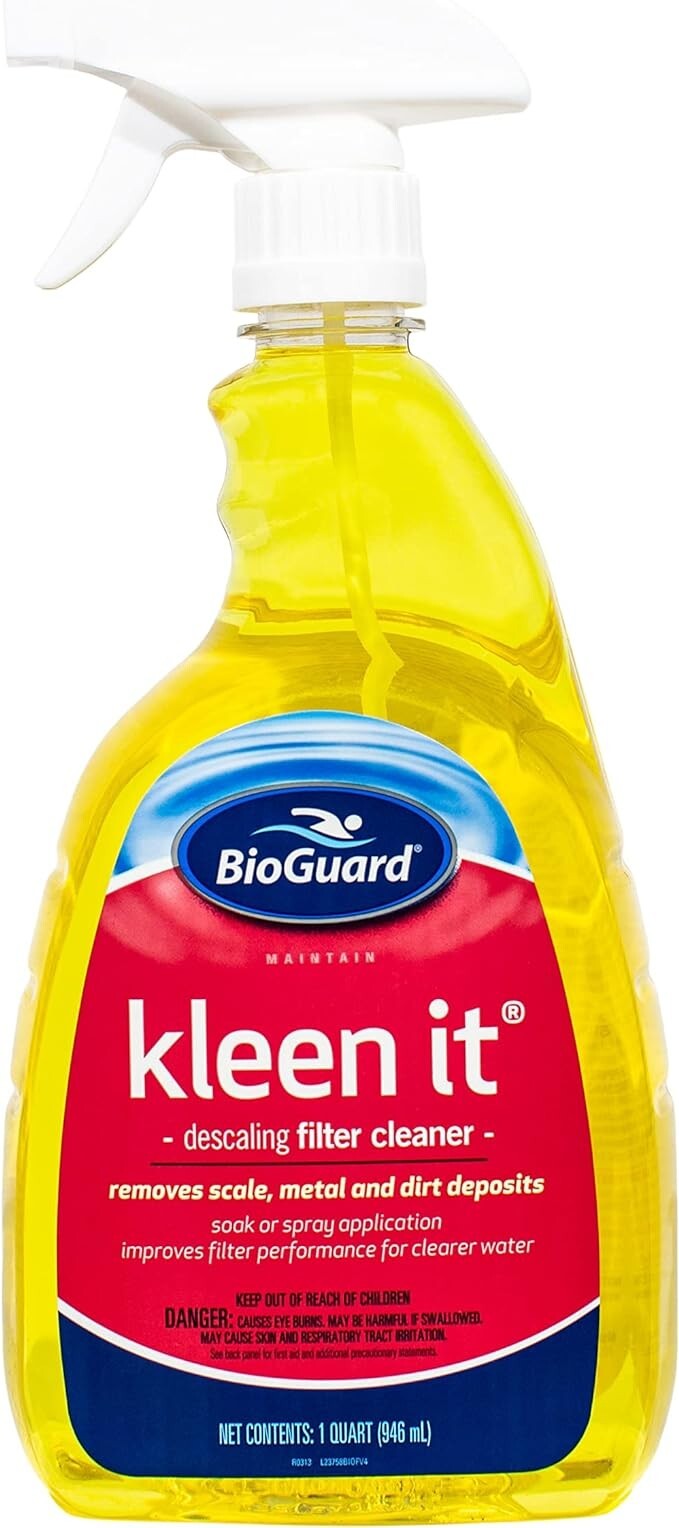 BioGuard Kleen-It Filter Cleaner 1 qt FREE SHIPPING