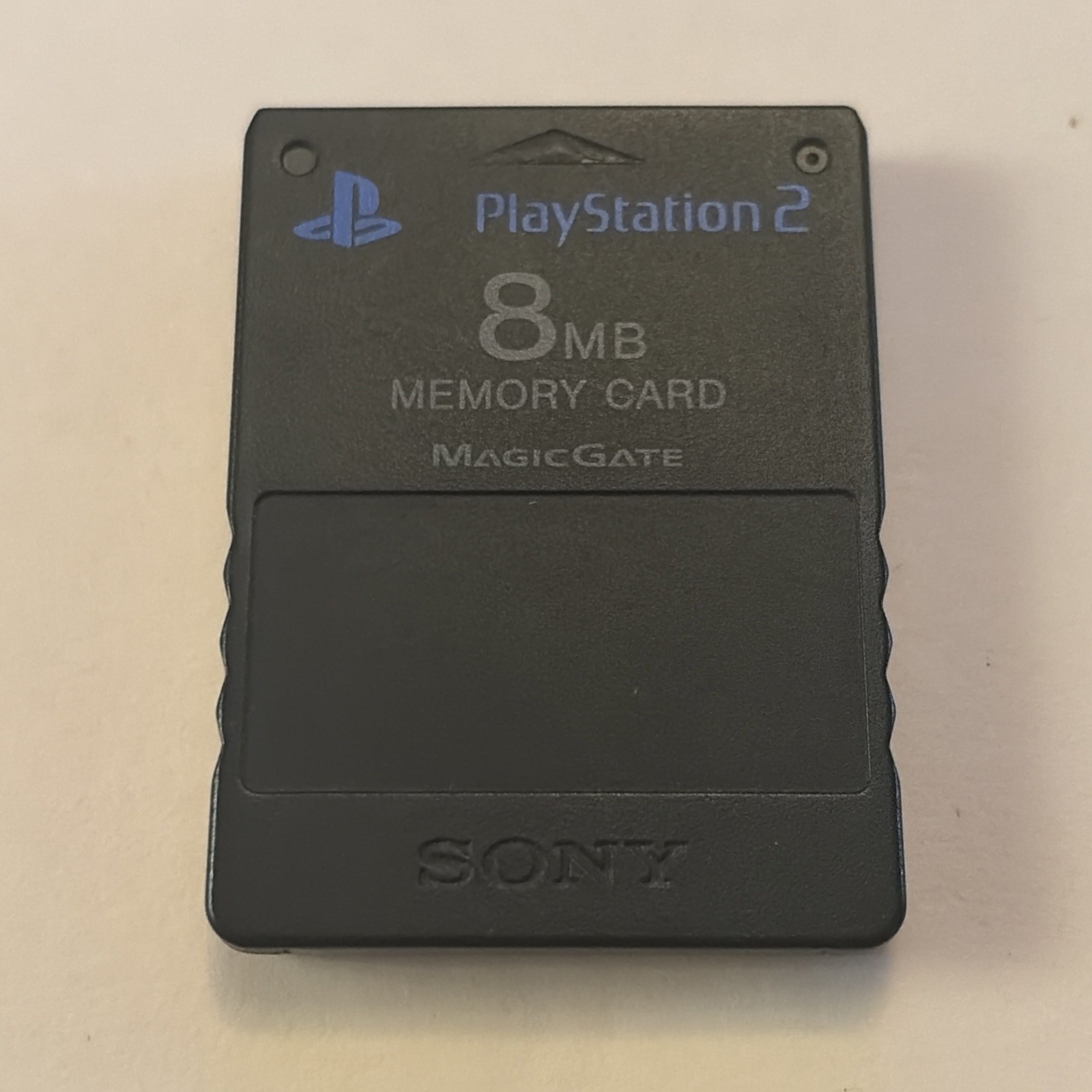 Sony PS2 8MB Memory Card Black SCPH-10020 Used Very Good Condition Tested