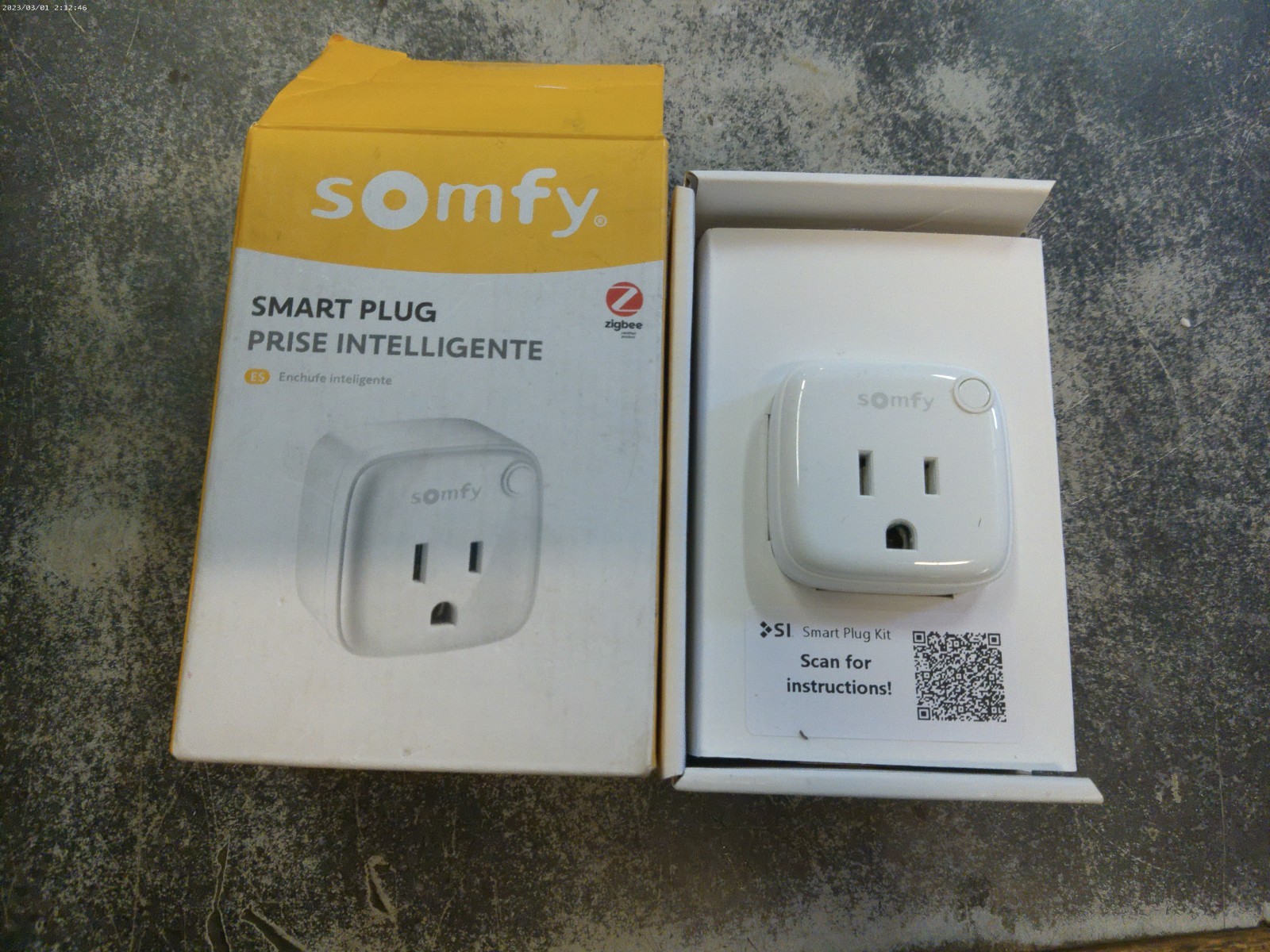 Somfy Smart Plug Zigbee #1800217B