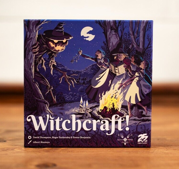 Witchcraft! Solo Card Game + Albatwich Scenario Promo - 25th Century
