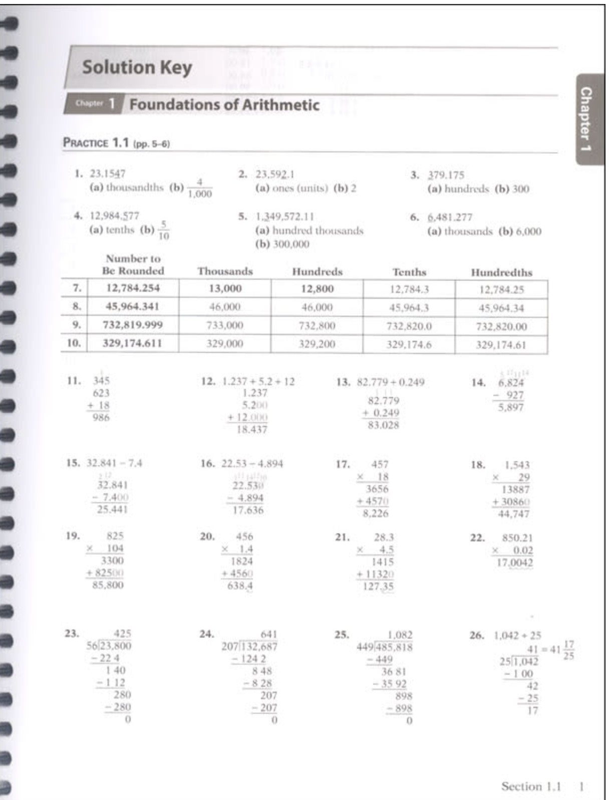 NEW Abeka PRE-ALGEBRA SOLUTION KEY 319201 8th Grade Math Junior or High School