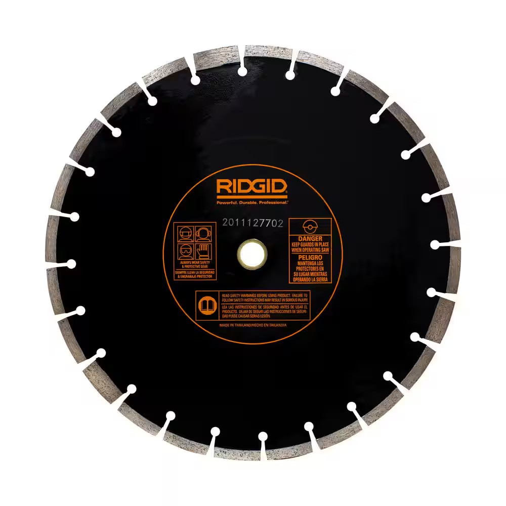 14 In. Dual-Purpose Walk-Behind Saw Diamond Blade