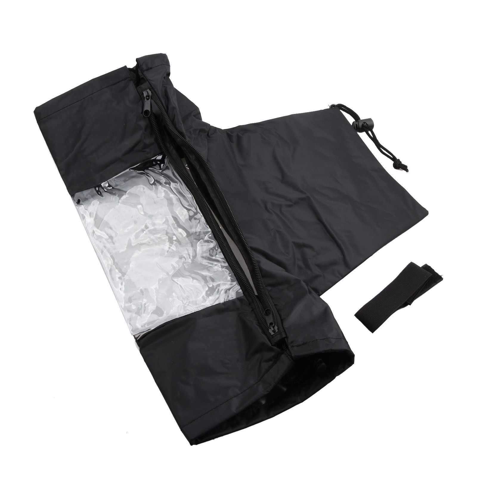 Professional  Nylon Rain Sleeve Protection Complete Cover Black For DSLR Camera