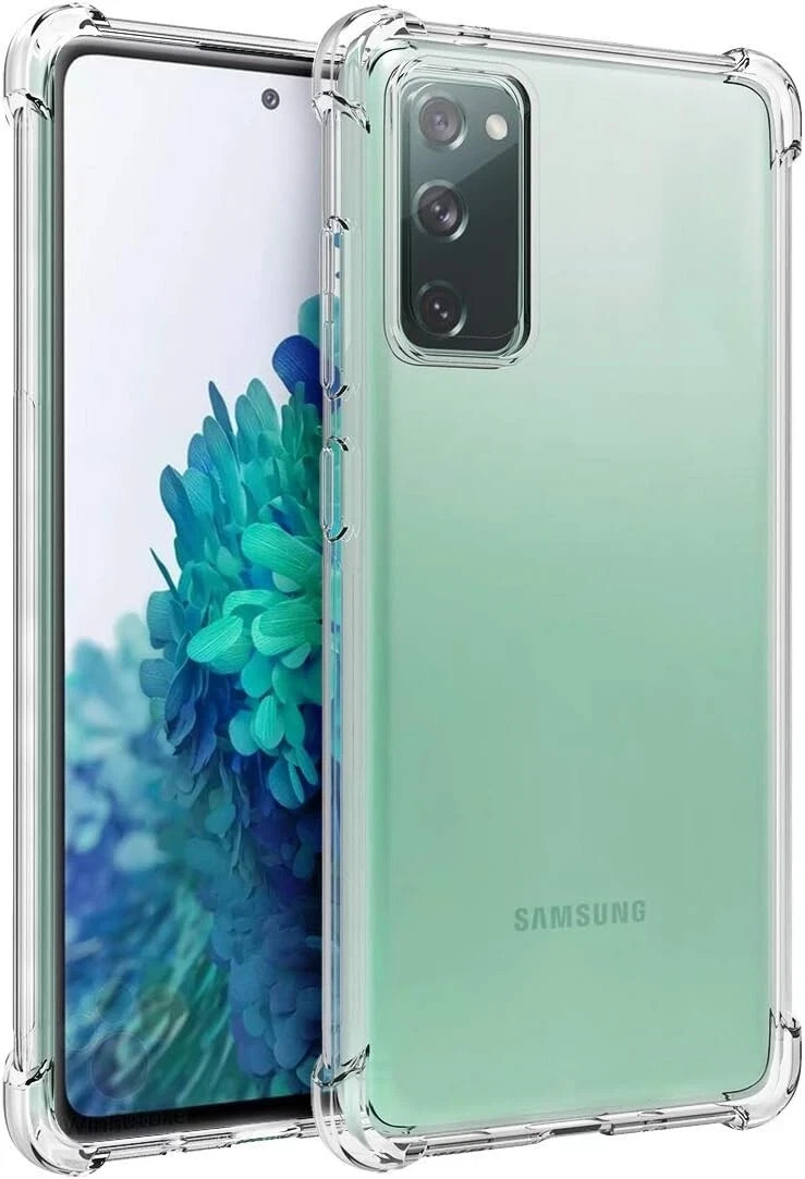 Clear Shockproof TPU Case Cover For Samsung Galaxy A02s