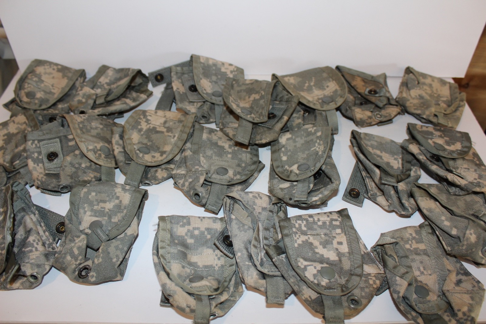 USGI UCP ACU Hand Grenade Pouch Lot of 21 MOLLE II Army Surplus