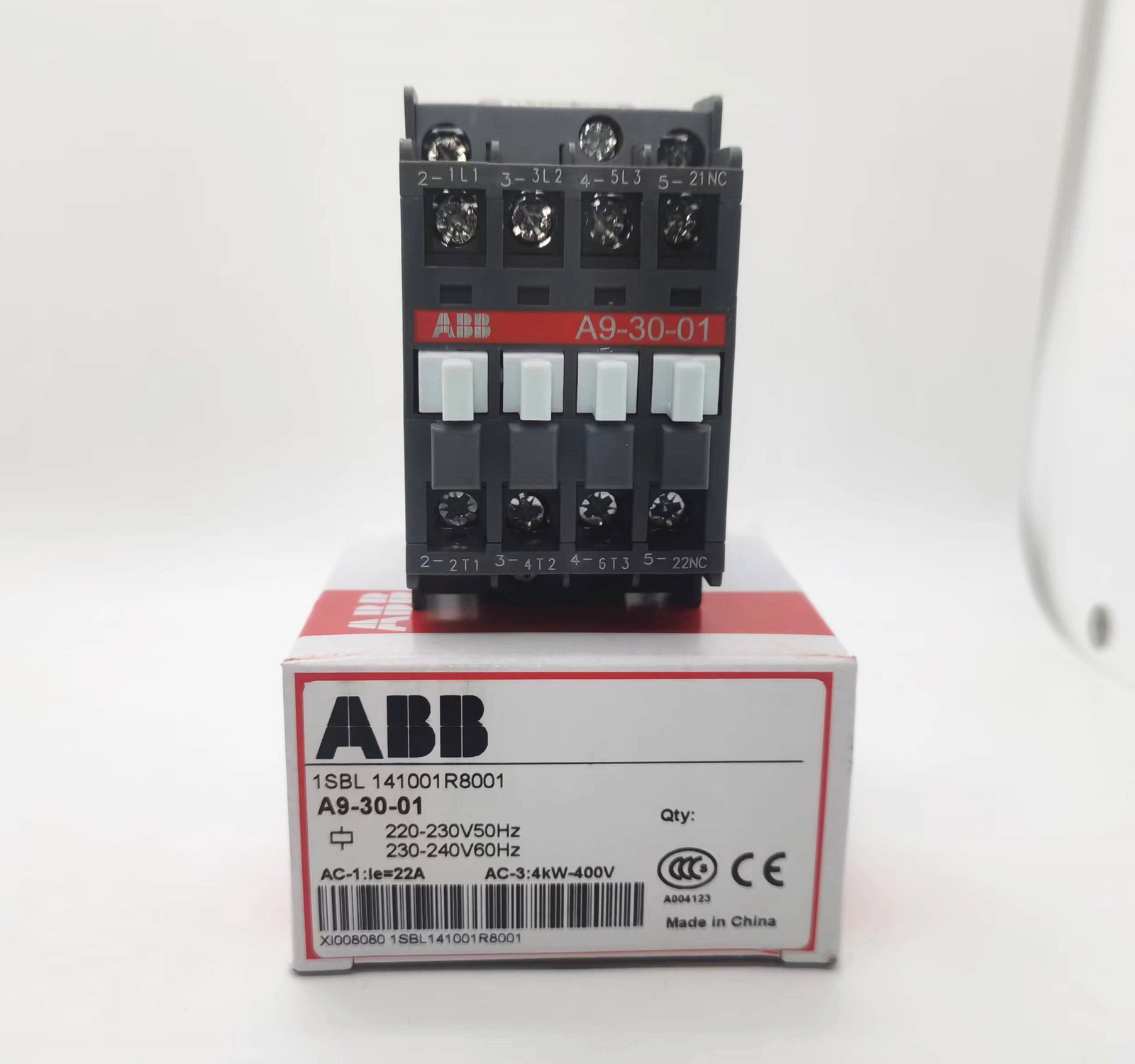 1pcs ABB A9-30-01 220V~230V contactor
