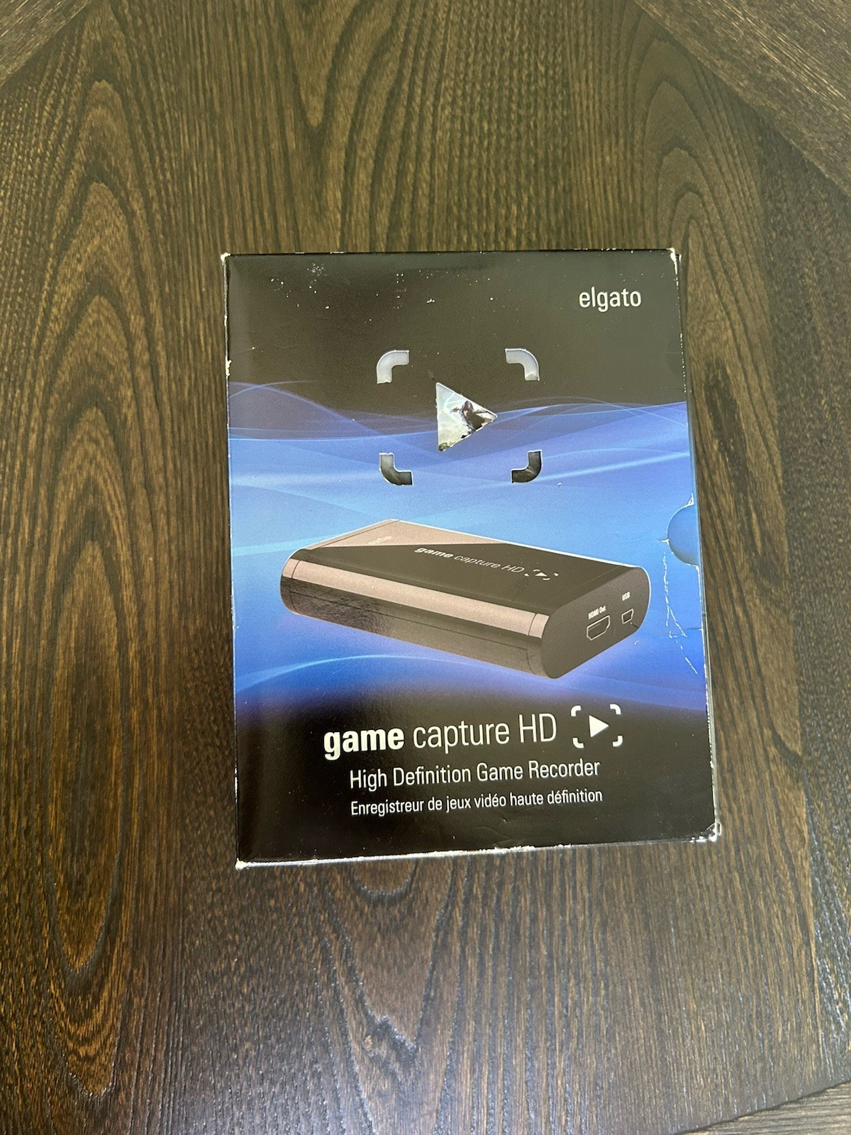 Elgato Game Capture HD High Definition Game Recorder + CABLES In Box