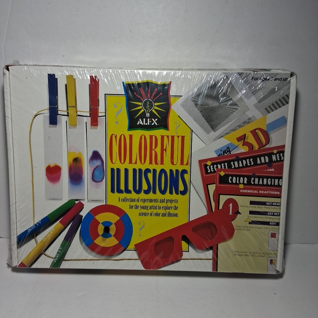 COLORFUL ILLUSIONS - NEW - SCIENCE AND COLOR
