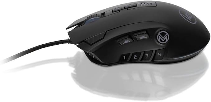 IOGEAR 12 Button MMO 12 programmable buttons 5 dpi settings Gaming Mouse