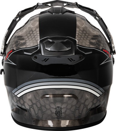 FLY RACING Trekker Kryptek Conceal Helmet - black/grey/white