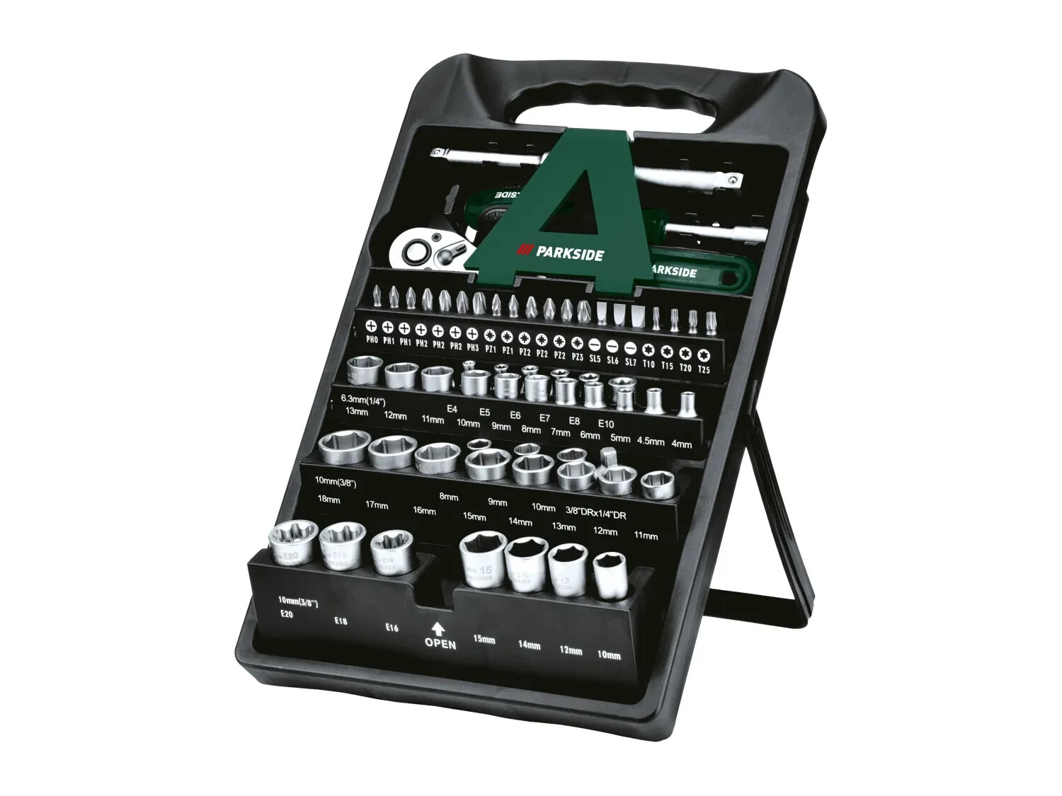 Parkside Socket Set - 61 Piece Set | BRAND NEW IN CASE