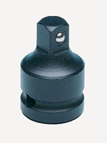 3/8" Female x 1/4" Male Adapter with Friction Ball 1128A GREY PNEUMATIC 3/8in.