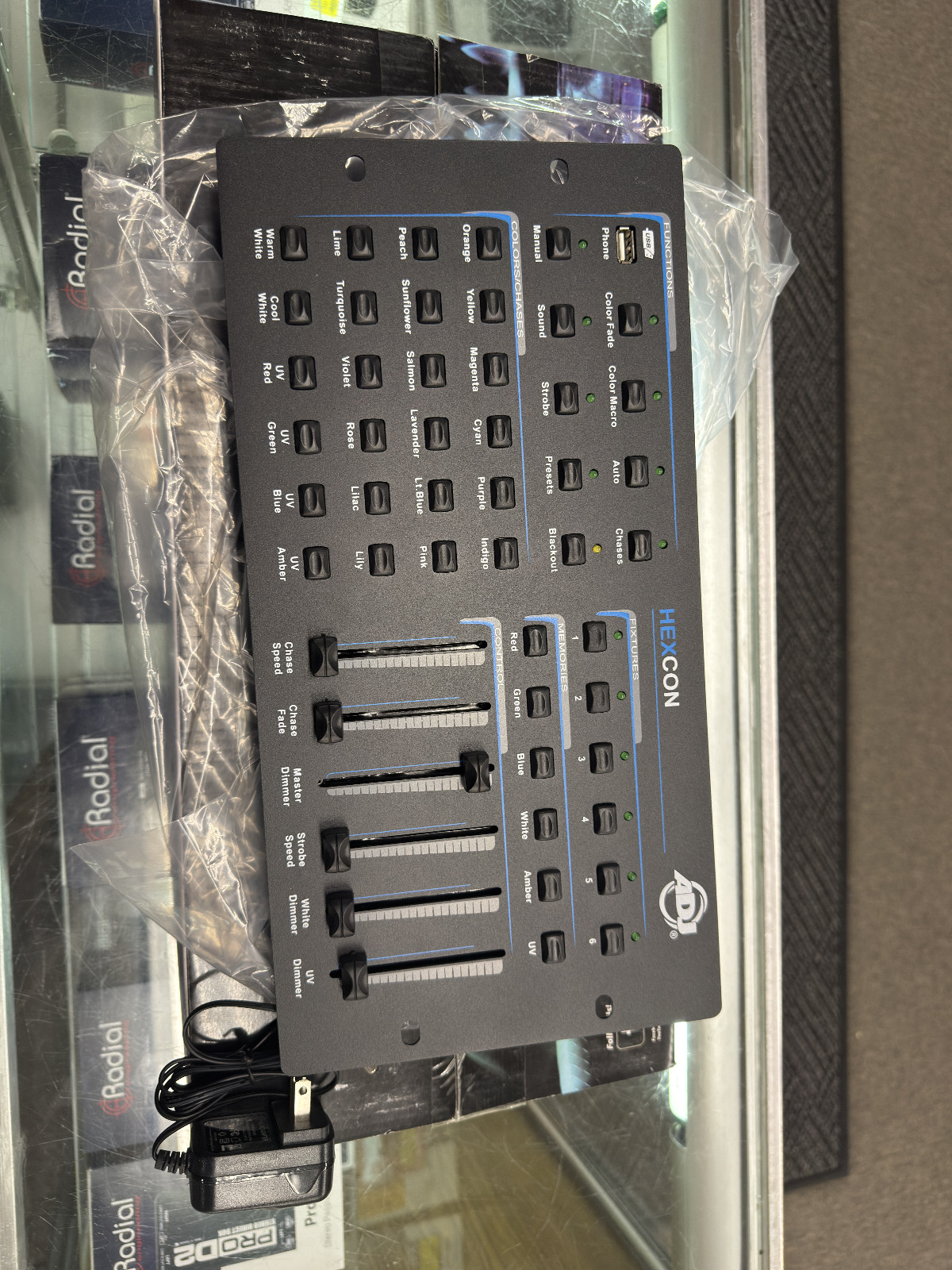 ADJ Hexcon  DMX Controller for RGBAL+UV Fixtures