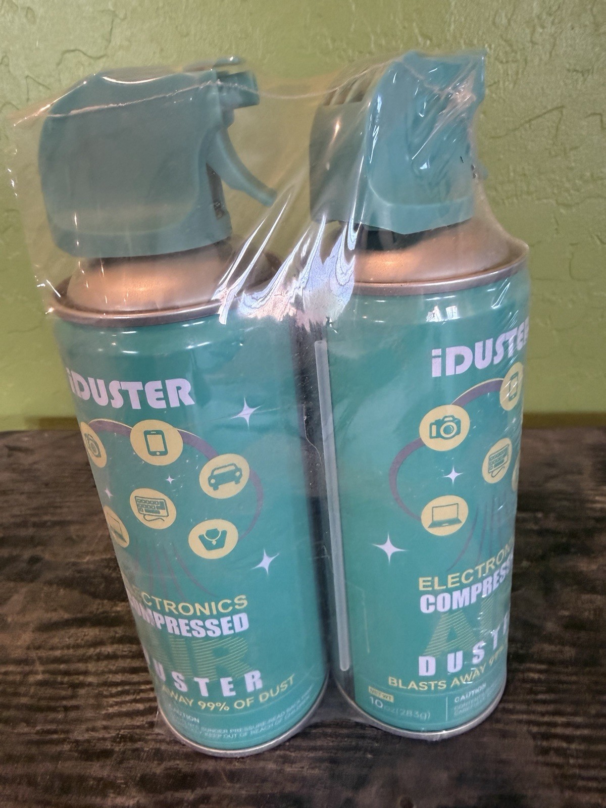 iDuster for Electronics Compressed Canned Air Duster