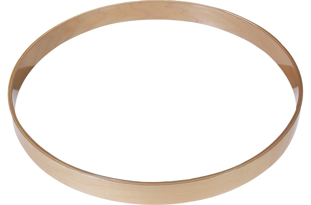 Gibraltar Wood Bass Drum Hoop 18 in. Natural Maple