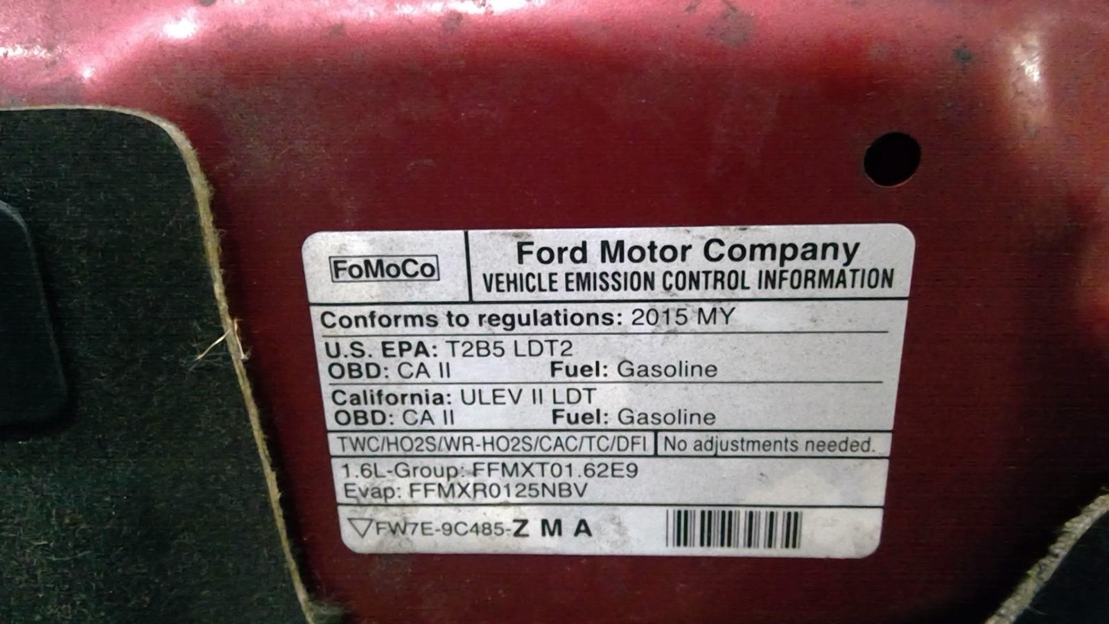 Used Floor Jack fits: 2015 Ford Escape Grade A