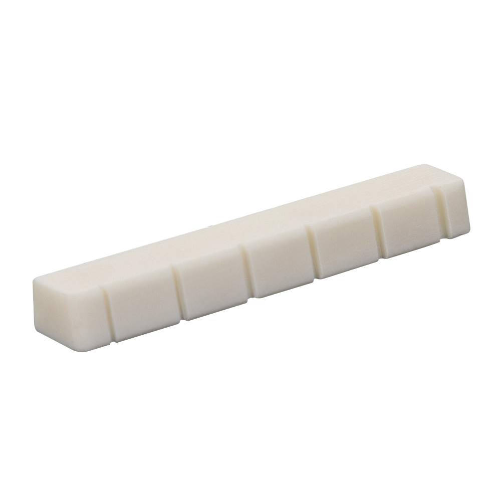 Left handed Bone 6 String Slotted Nut For Classic Guitar Accessories52x6x9-8.5mm