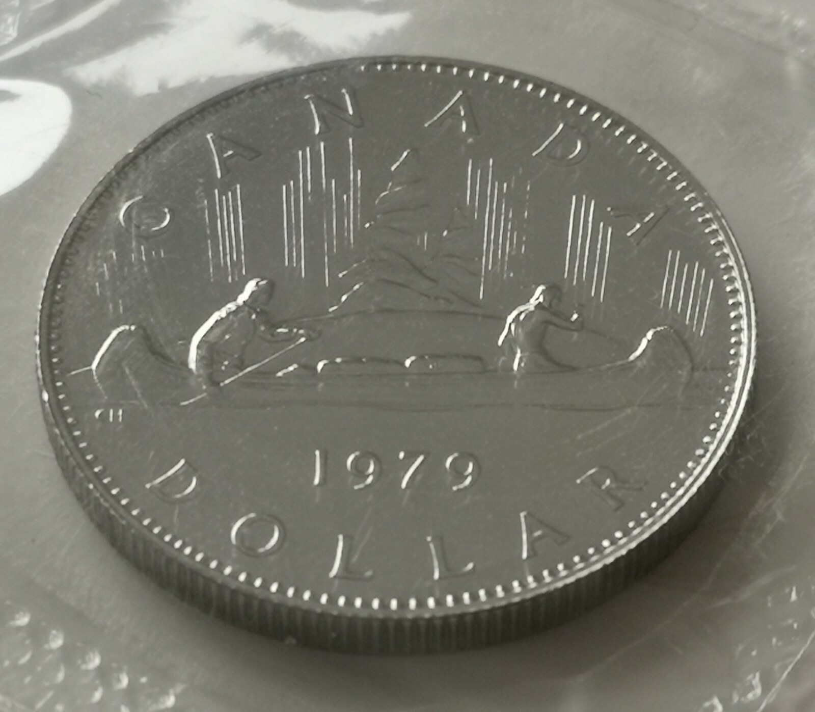 *** CANADA  1979  VOYAGEUR   NICKEL  DOLLAR  *** PROOF  LIKE  MINT  SEALED  ***