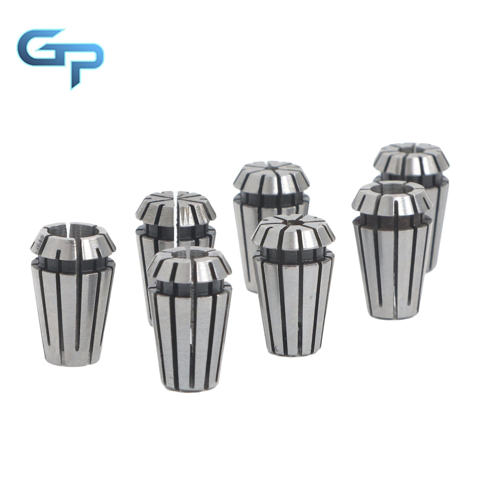 Precision ER11 Spring Collets 7 Pack 1-7mm for Lathe and Milling
