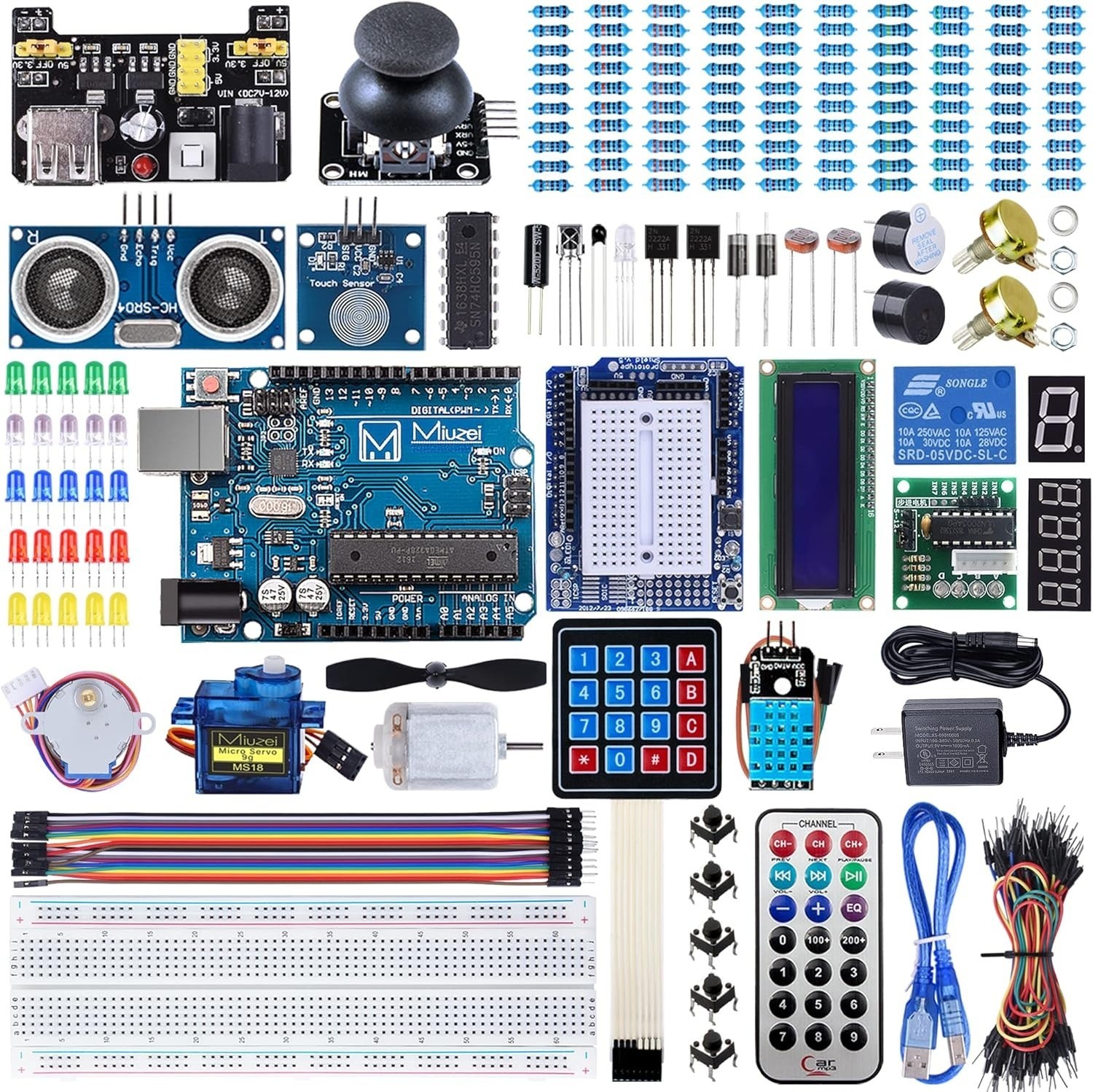 Complete Arduino Starter Kit: Microcontroller, Modules & Tutorials For Beginners