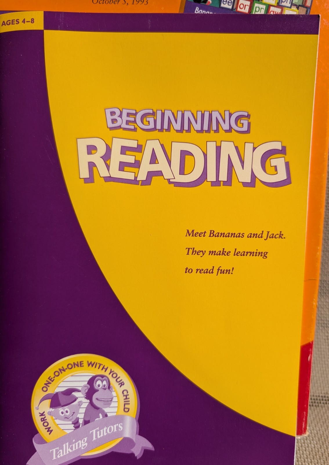 Sierra Beginning Reading CD for Ages 4-8 Windows Mac Educational Software
