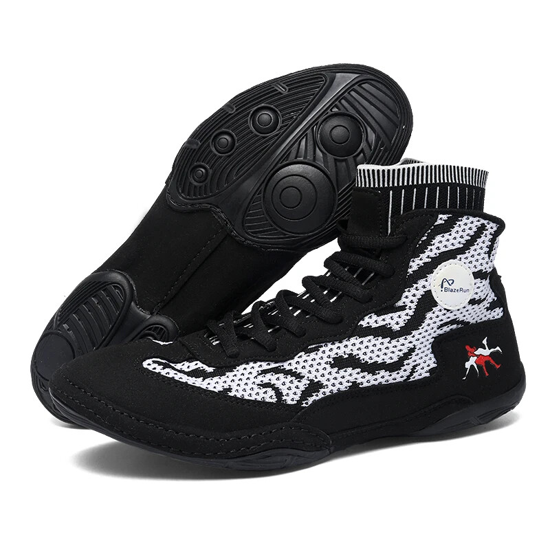Professional Lightweight Boxing Wrestling Shoes Men's Sports Training Sneakers