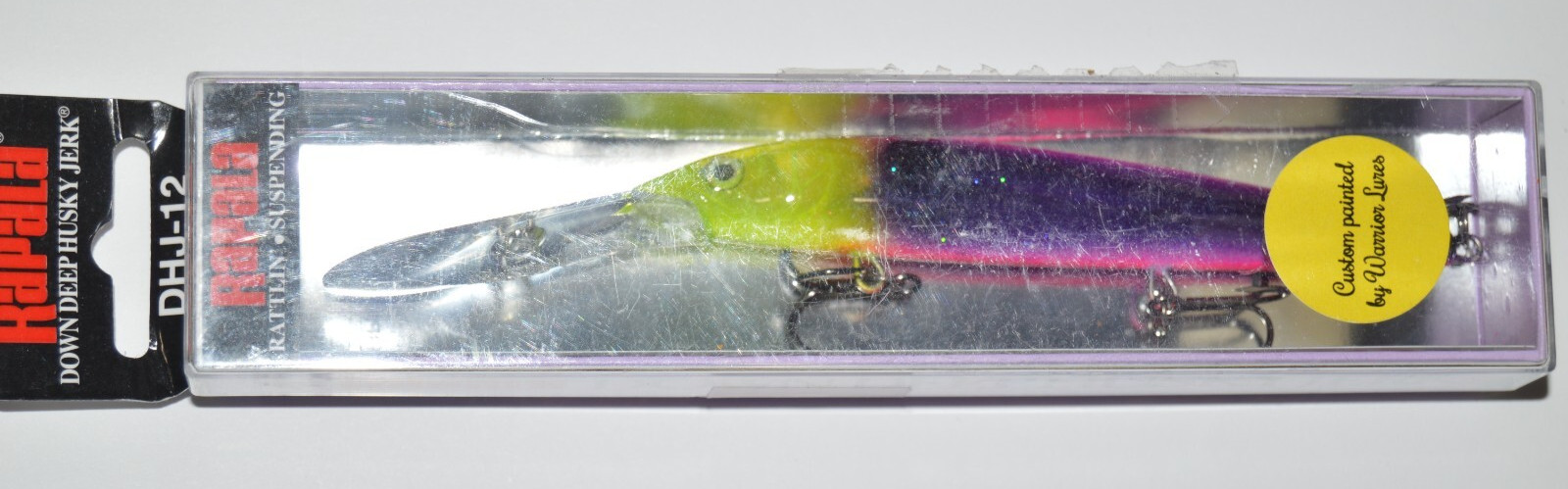 rapala dhj-12 4.75" 1/2oz down deep husky jerk 8'-19' wicked tuna warrior lures