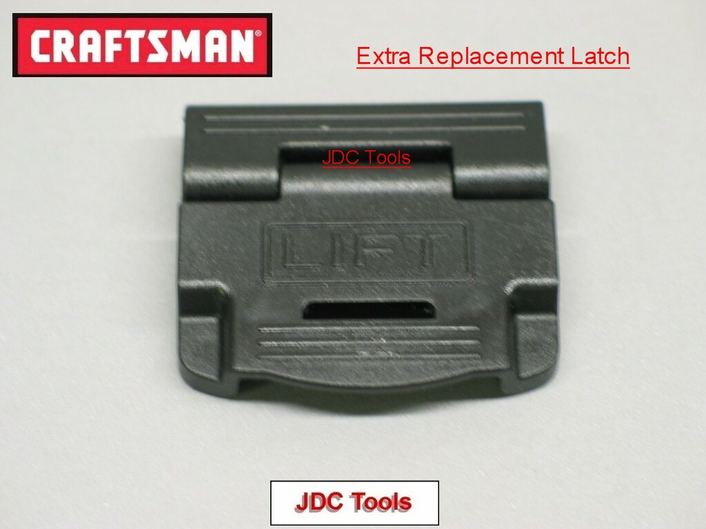 Craftsman Tool Case Replacement Red Clip Latch Fastener 1 - 3/4" Wide