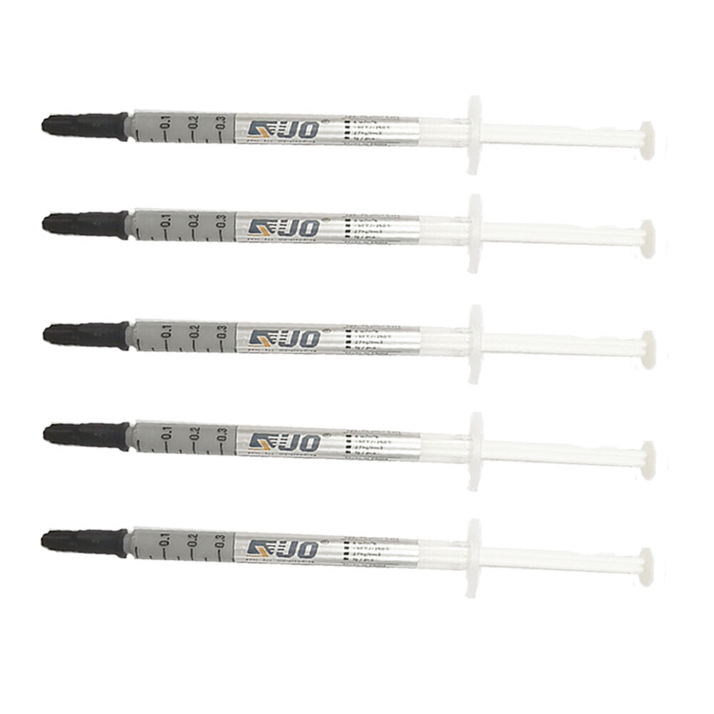 5pcs 1GRAM Thermal Paste CPU GPU Heatsink Silicon Grease Compound HY882-TU10A