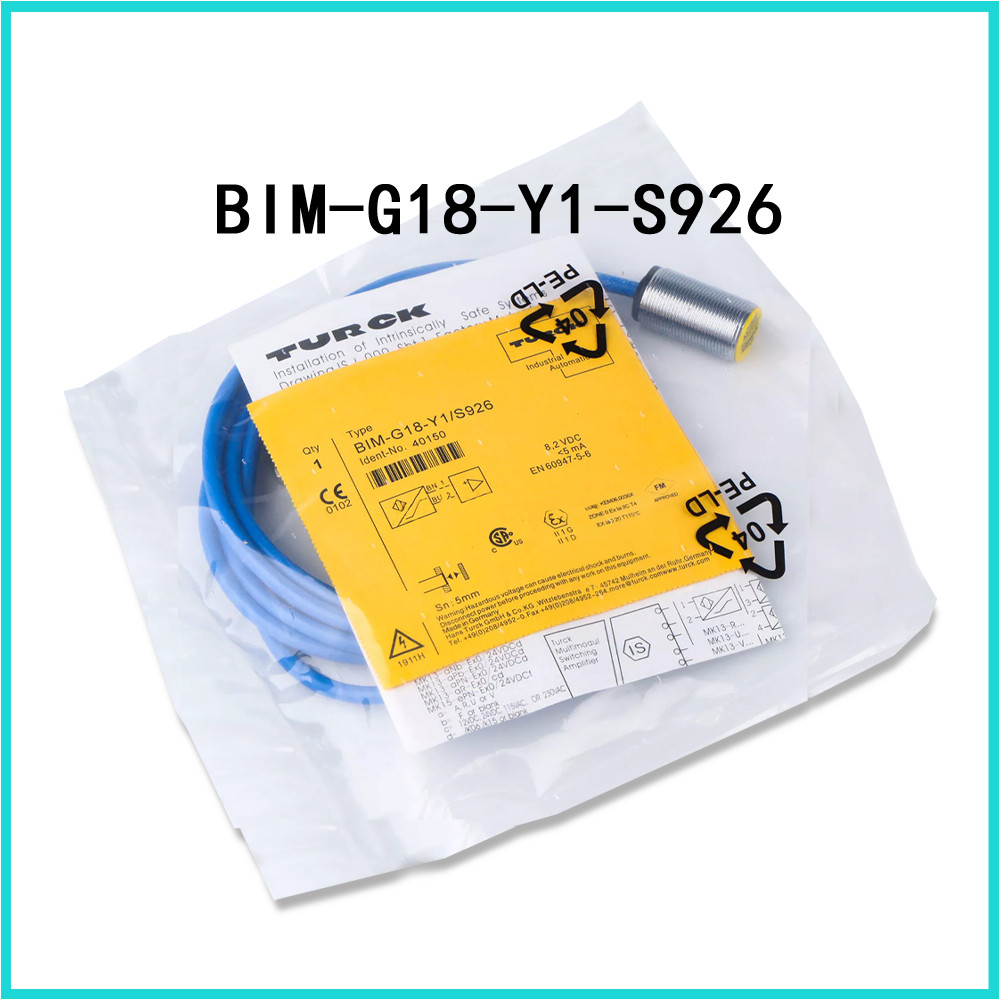New Factory Sealed TURCK inductive proximity switch sensor unit BIM-G18-Y1-S926