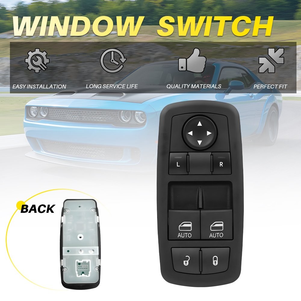 For 2015-2021 2022 Dodge Challenger Front Left Power Door Window Control Switch
