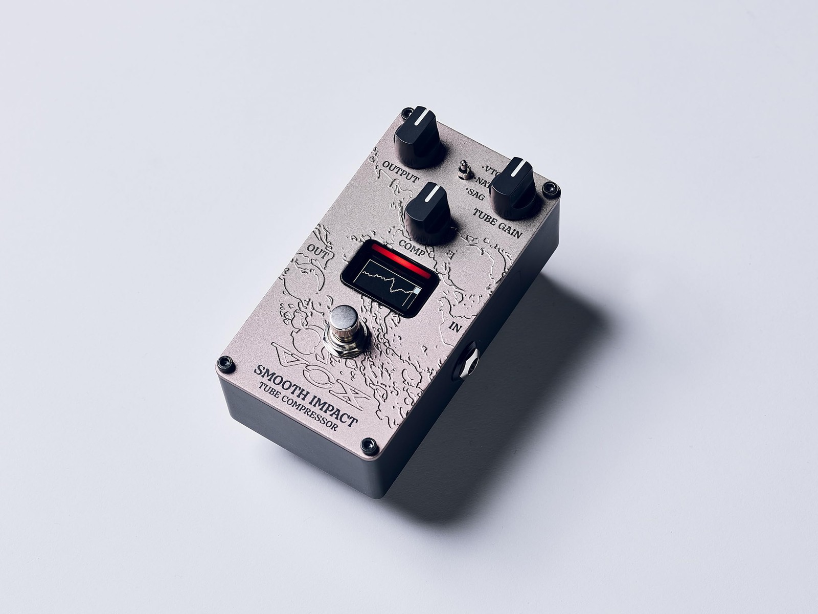 Vox Compact guitar effects SMOOTH IMPACT Compressor Nutube Valvenergy 2nd VE-SI