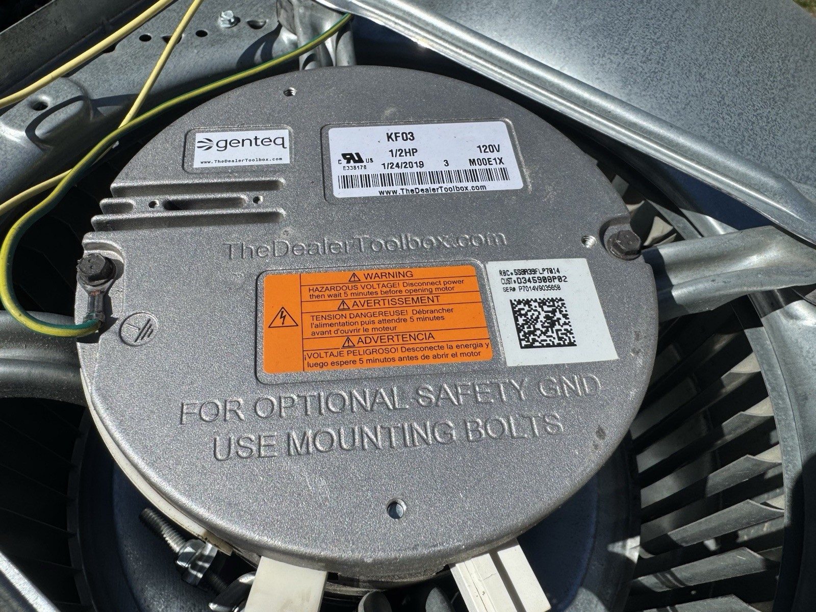 Gentec KF03 & Housing/switches ,fast Handling