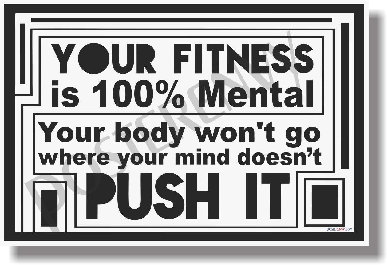Your Fitness 2 - NEW Motivational Health and Nutrition Poster