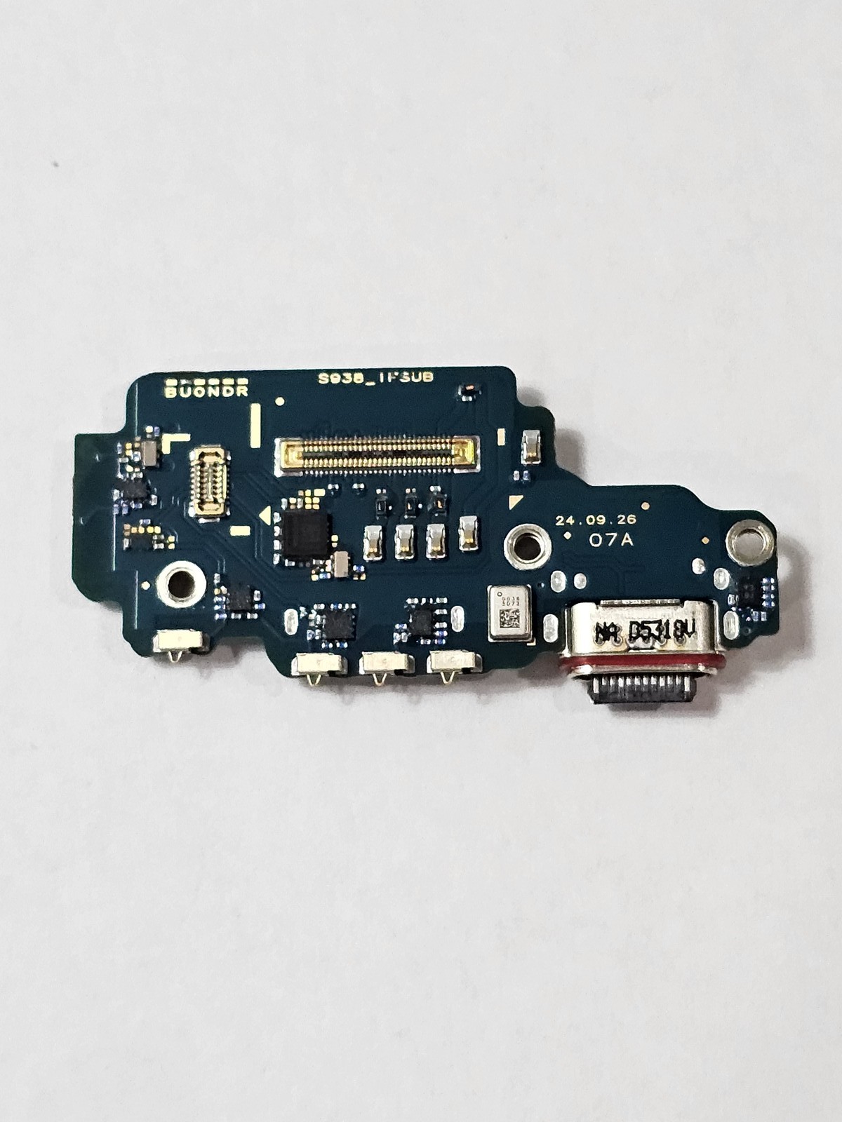 Samsung Galaxy S25 Ultra S938U SIM Card Reader Microphone Antenna Board OEM