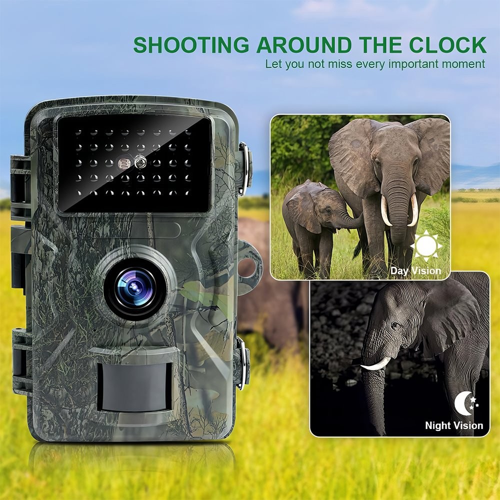 16MP 1080P Hunting Trail Camera Night Vision Motion Activated Scout Cam Monitor