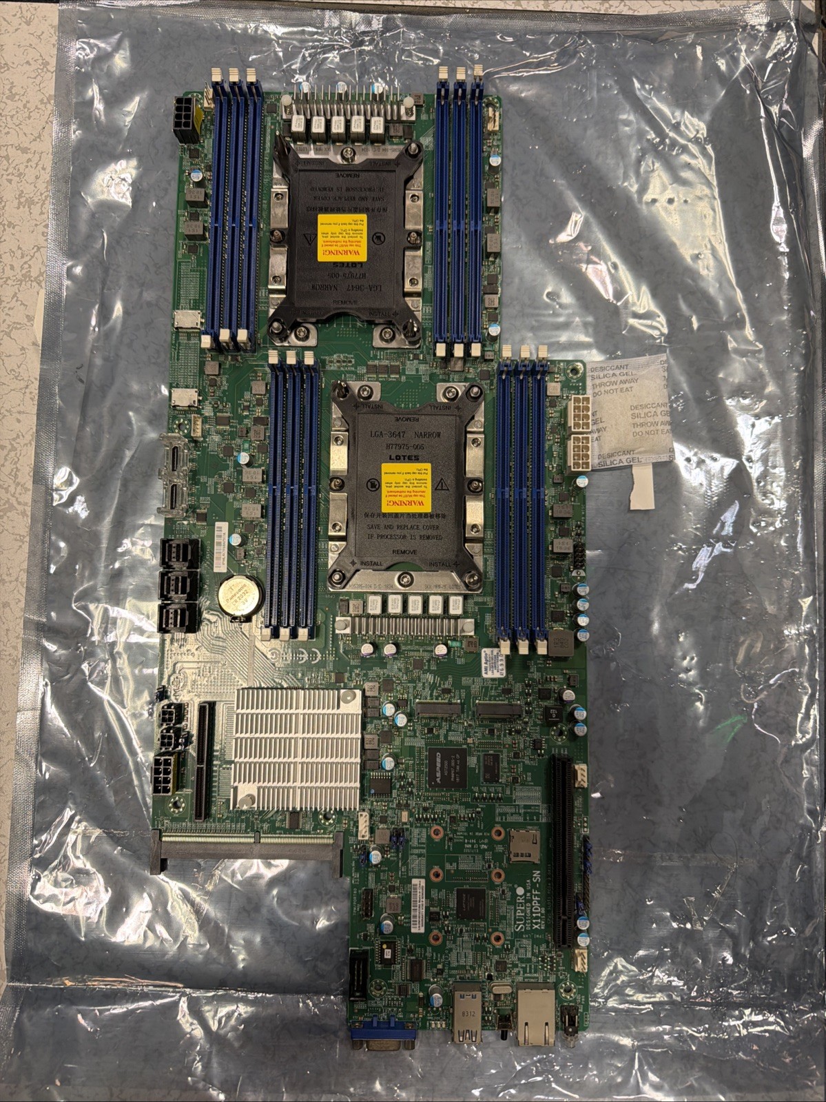 Supermicro X11DPFF-SN Motherboard LGA-3647 DDR4 Proprietary FatTwin FOR PARTS
