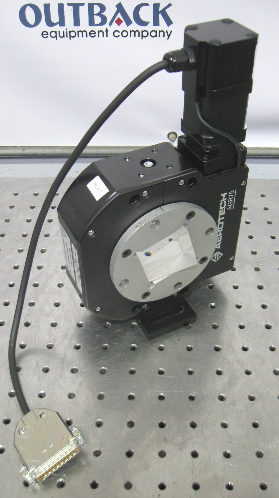 C2035db Aerotech AGR75 Servo Motor Gear-Driven Optical Rotary Positioning Stage