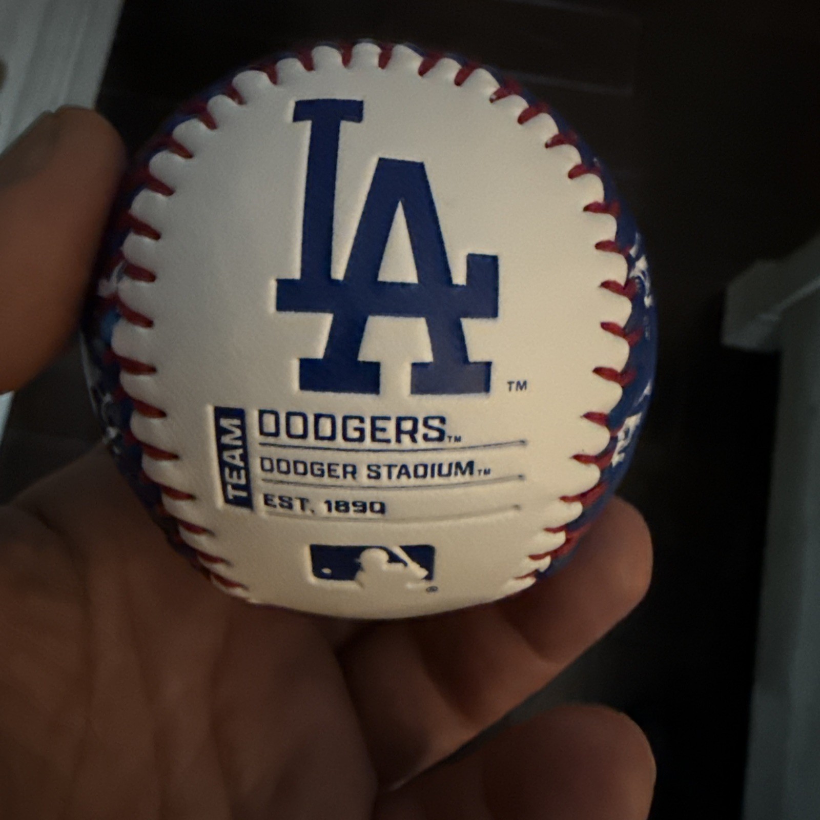 L.A. Dodgers LOGO BALL Stadium Exclusive! A Dodgers Fan MUST! Simply L.A.!