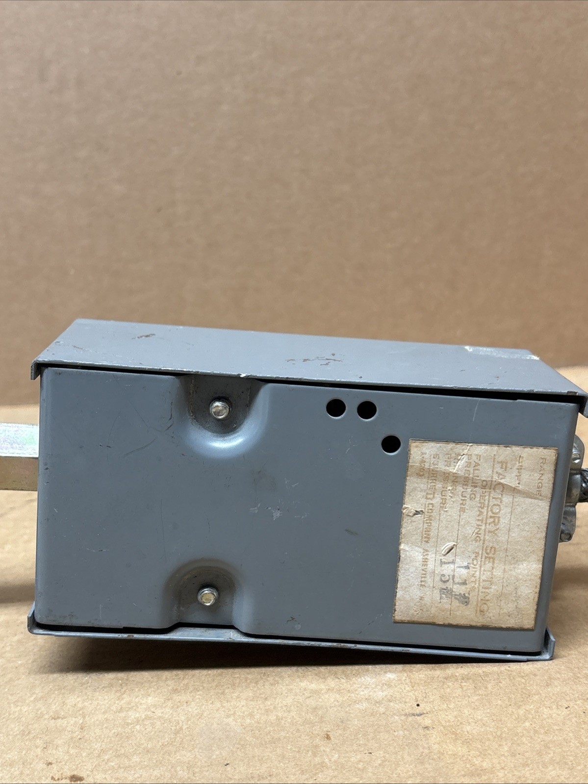 Square D 9012-BMO-1 SER A Pressure Switch, 3 - 20 psi