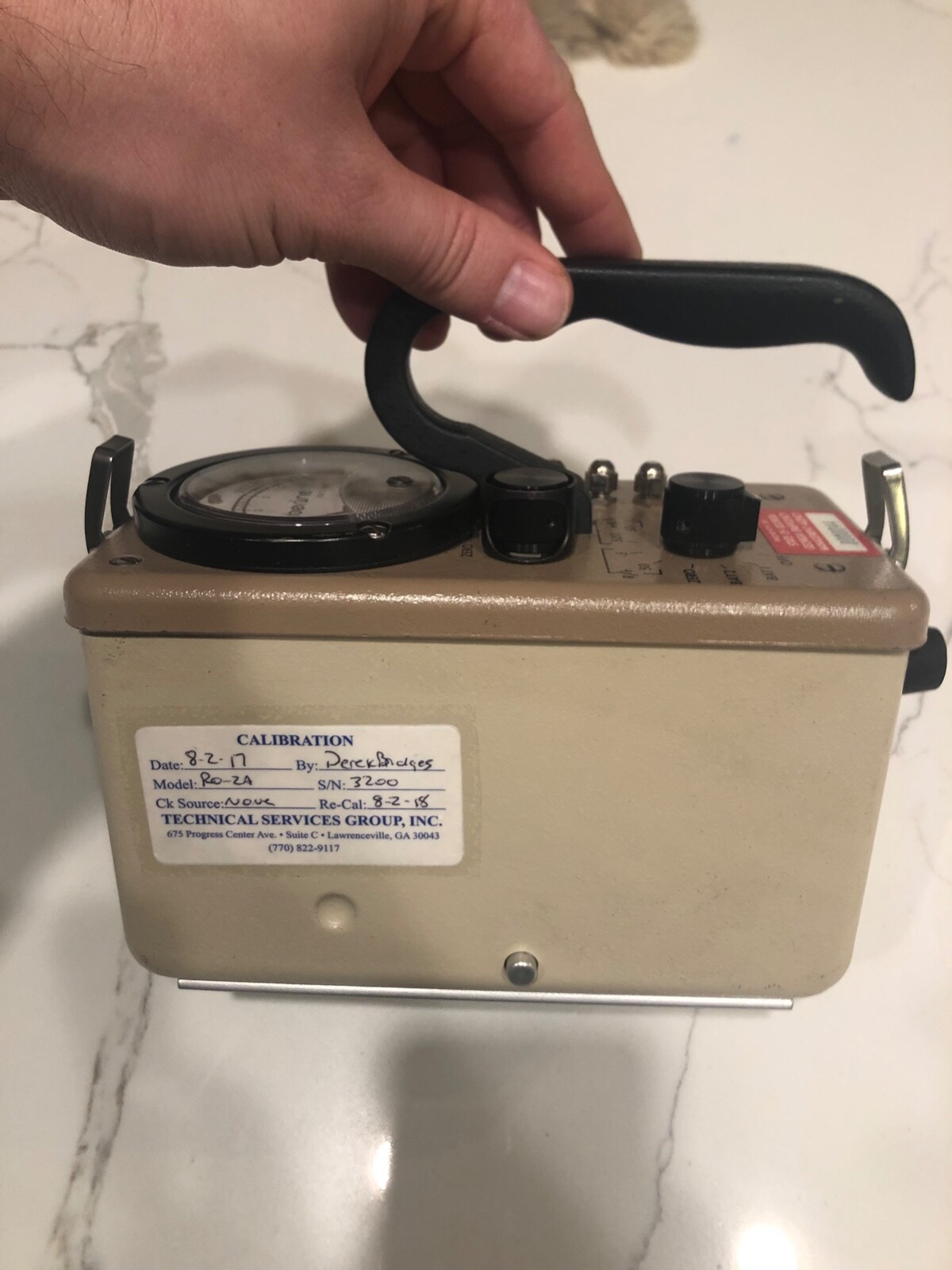 Eberline RO-2A Radiation Survey Meter