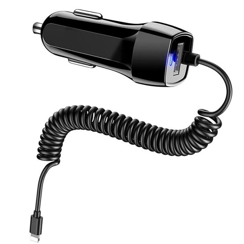 FAST Rapid Car Charger USB Charging Adapter For iPhone 12 13 14 Pro Max Samsung