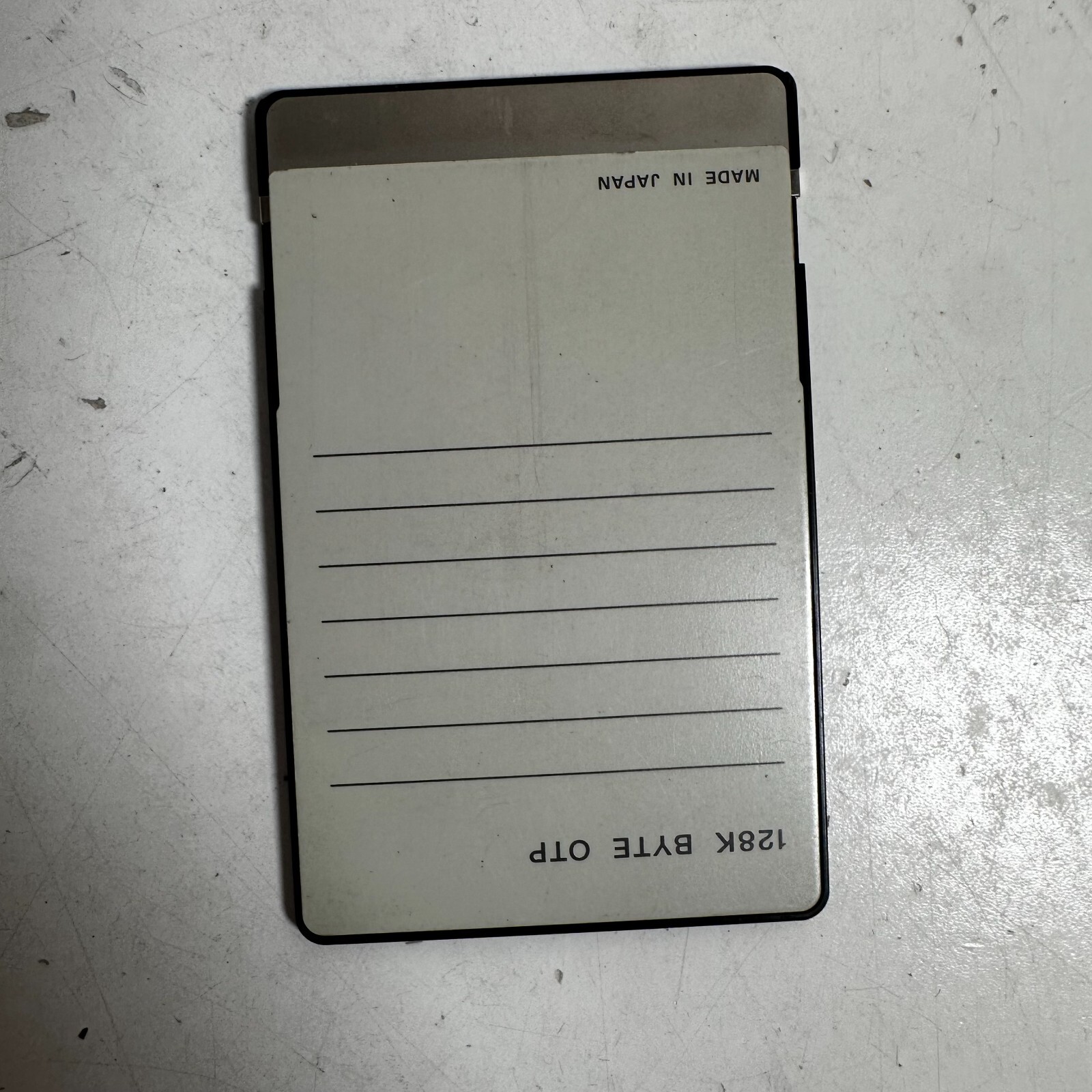 Vintage Hewlett Packard 85715B White Internal Compact Measurement Card