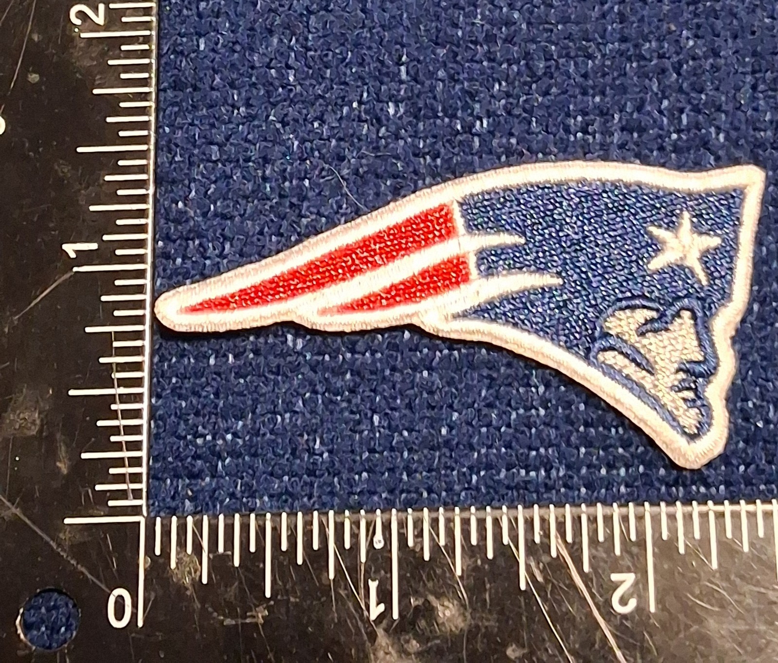 NEW ENGLAND PATRIOTS EMBROIDERED IRON ON PATCH
