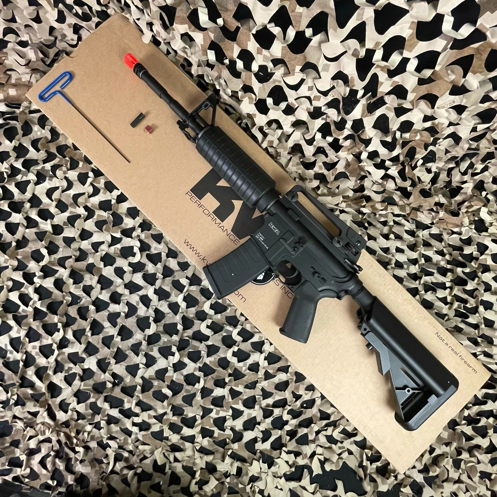 NIB KWA VM4A1 AEG 2.5 Airsoft Gun