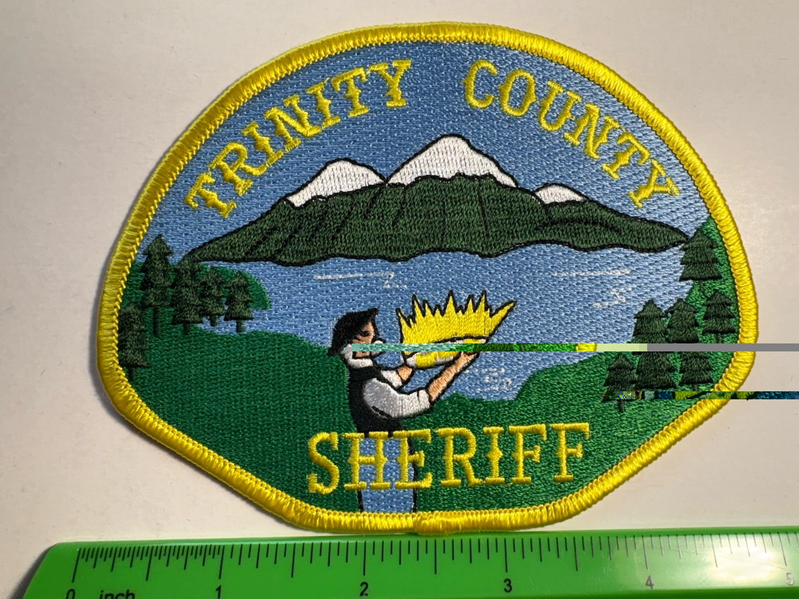 Trinity County California Sheriff Patch