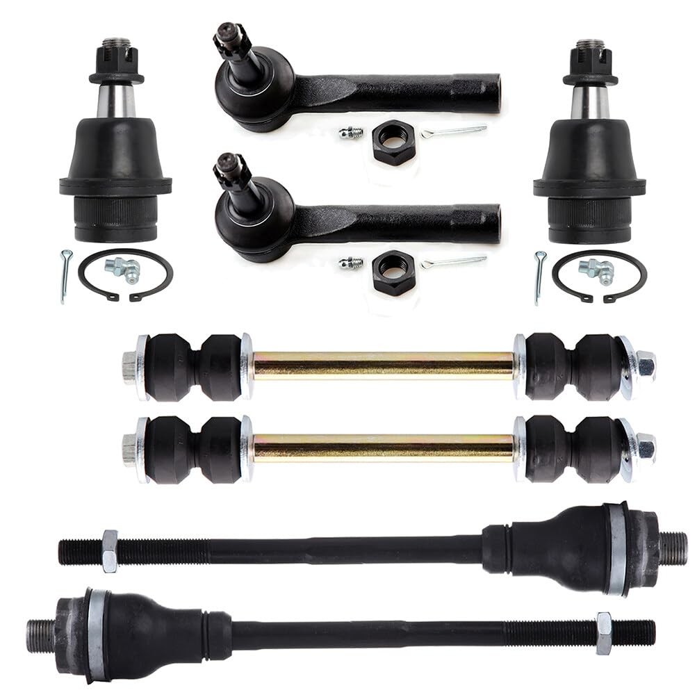Front Ball Joint Tie Rod Suspension Kit 8PCS for 2002-2006 Escalade ESV EXT