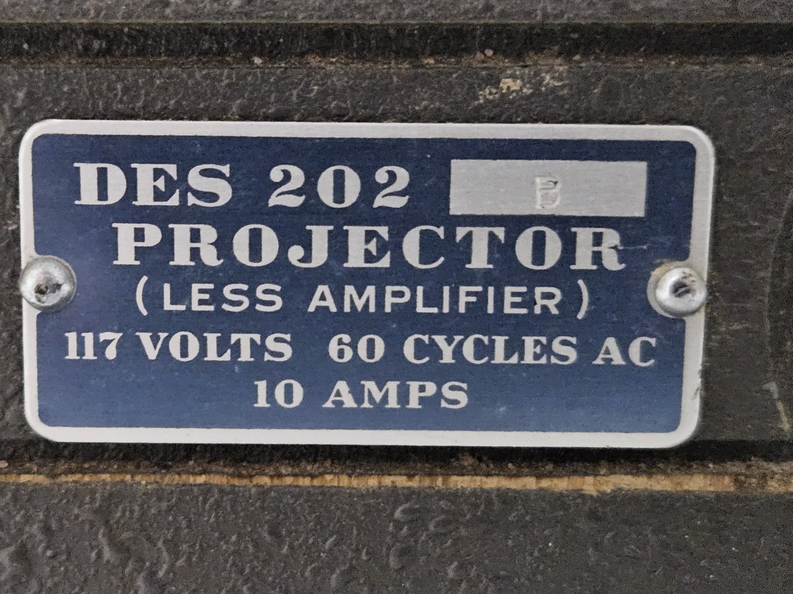 Bell & Howell Filmosound 202 Projector